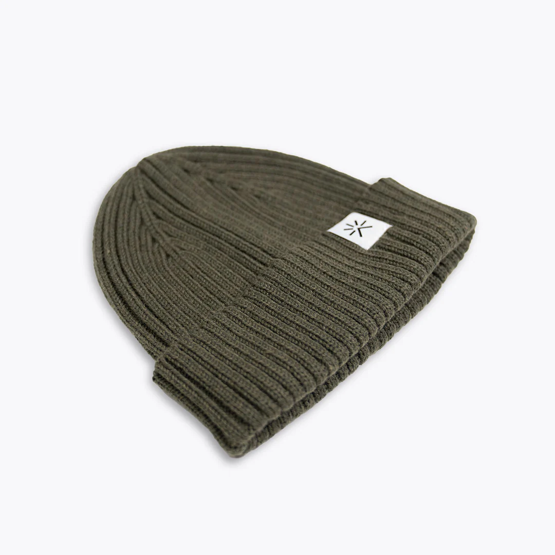 Bergen Beanie Olive Green - Image 2