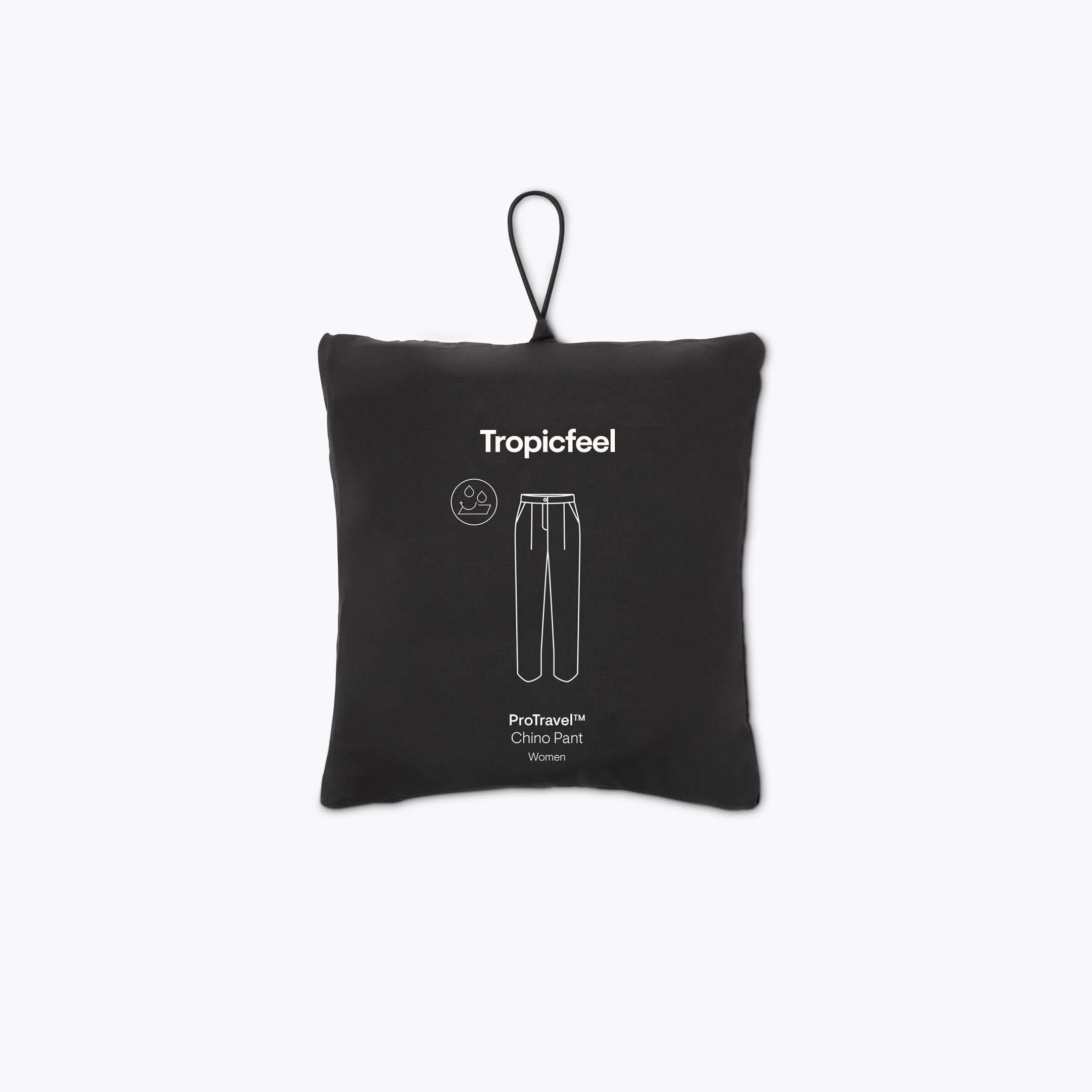 Women's Chino Pant All Black - Image 3