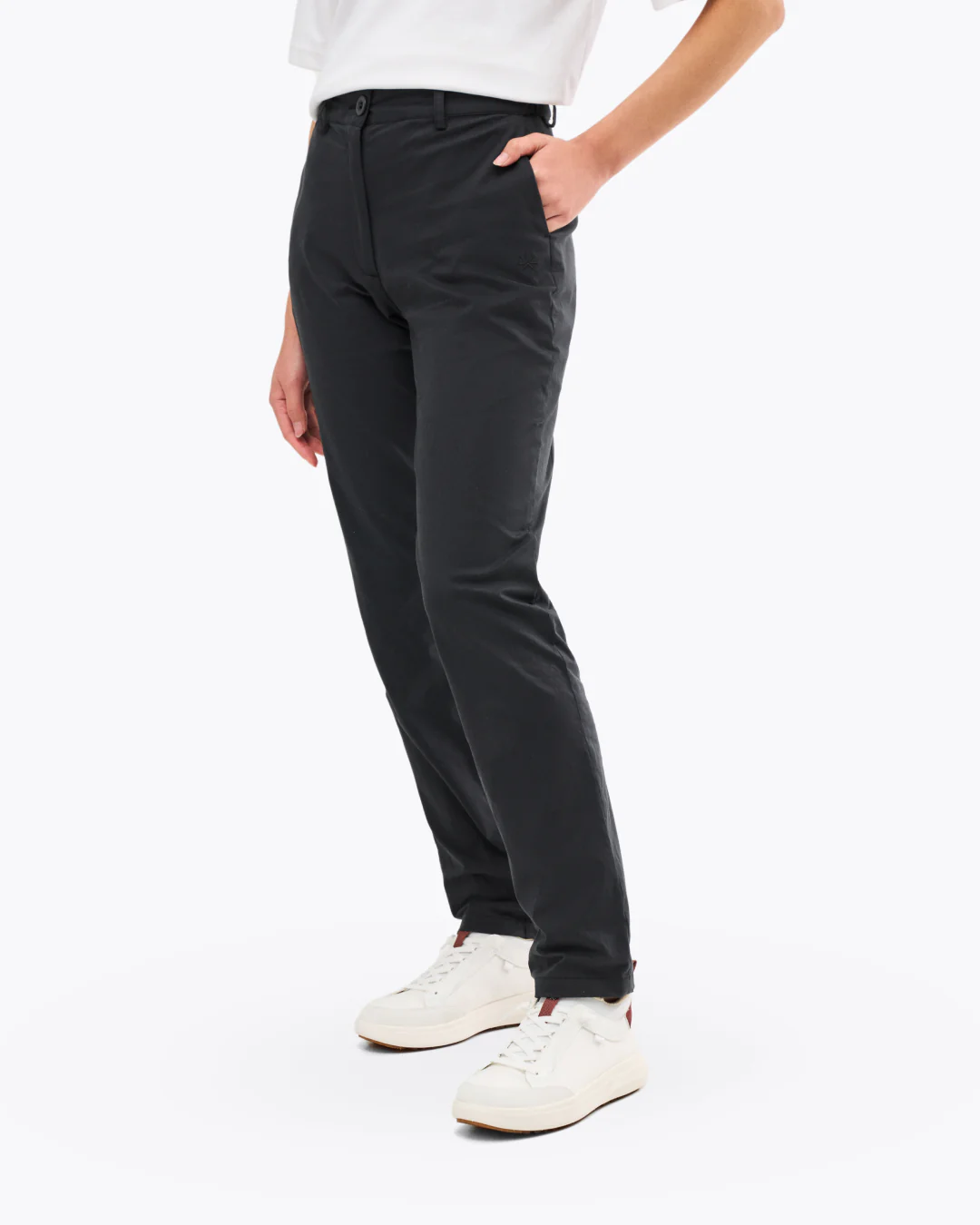 Women's Chino Pant All Black - Image 4