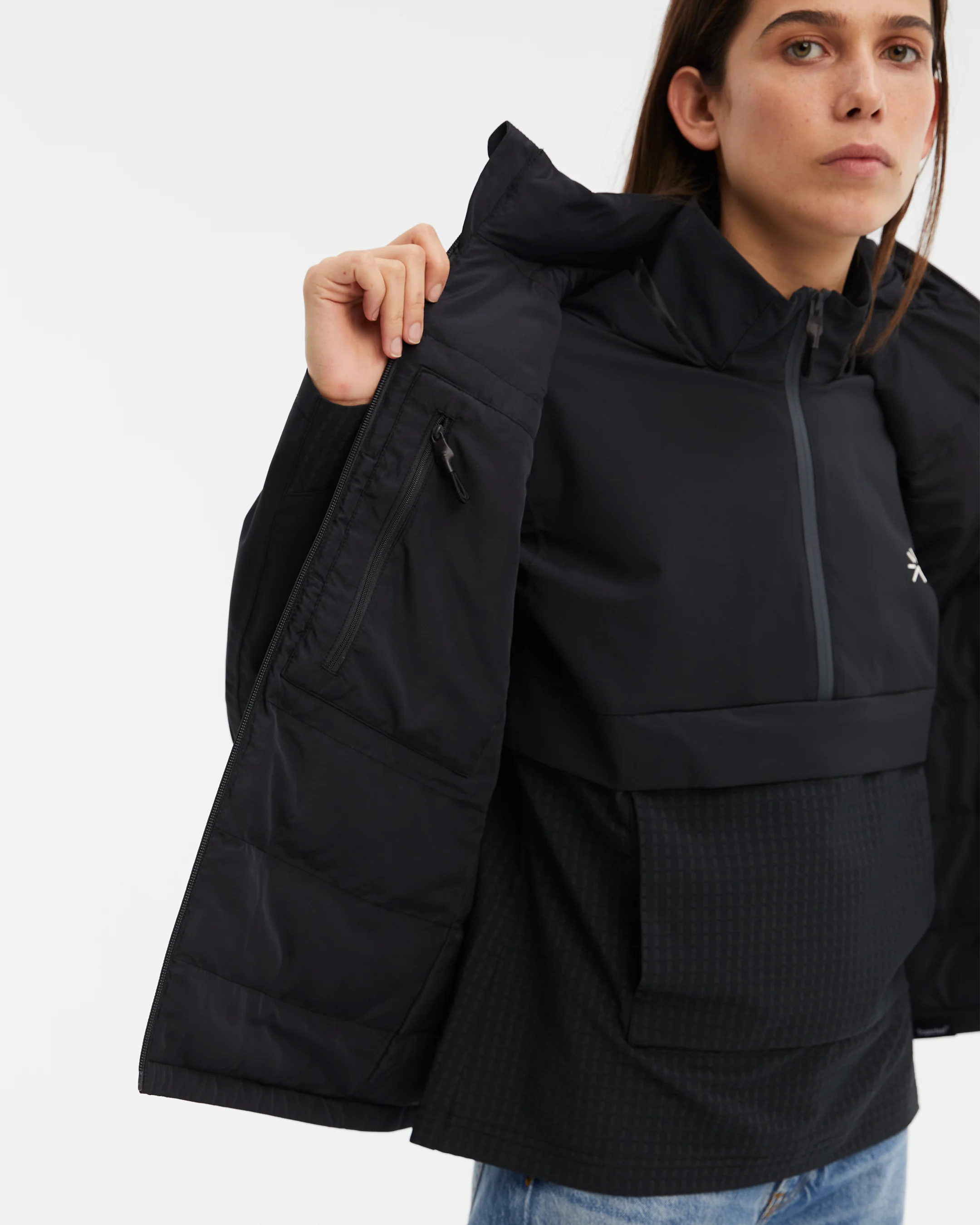 Women's NS40 Light Jacket Core Black - Image 3