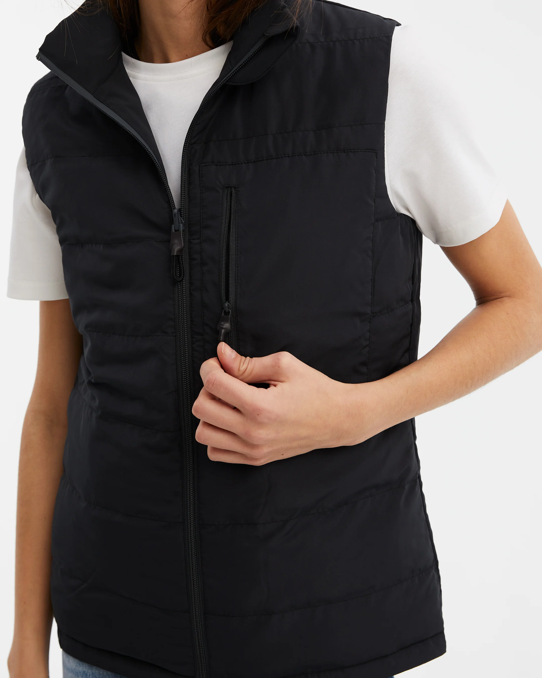 Women's NS40 Light Jacket Core Black - Image 5