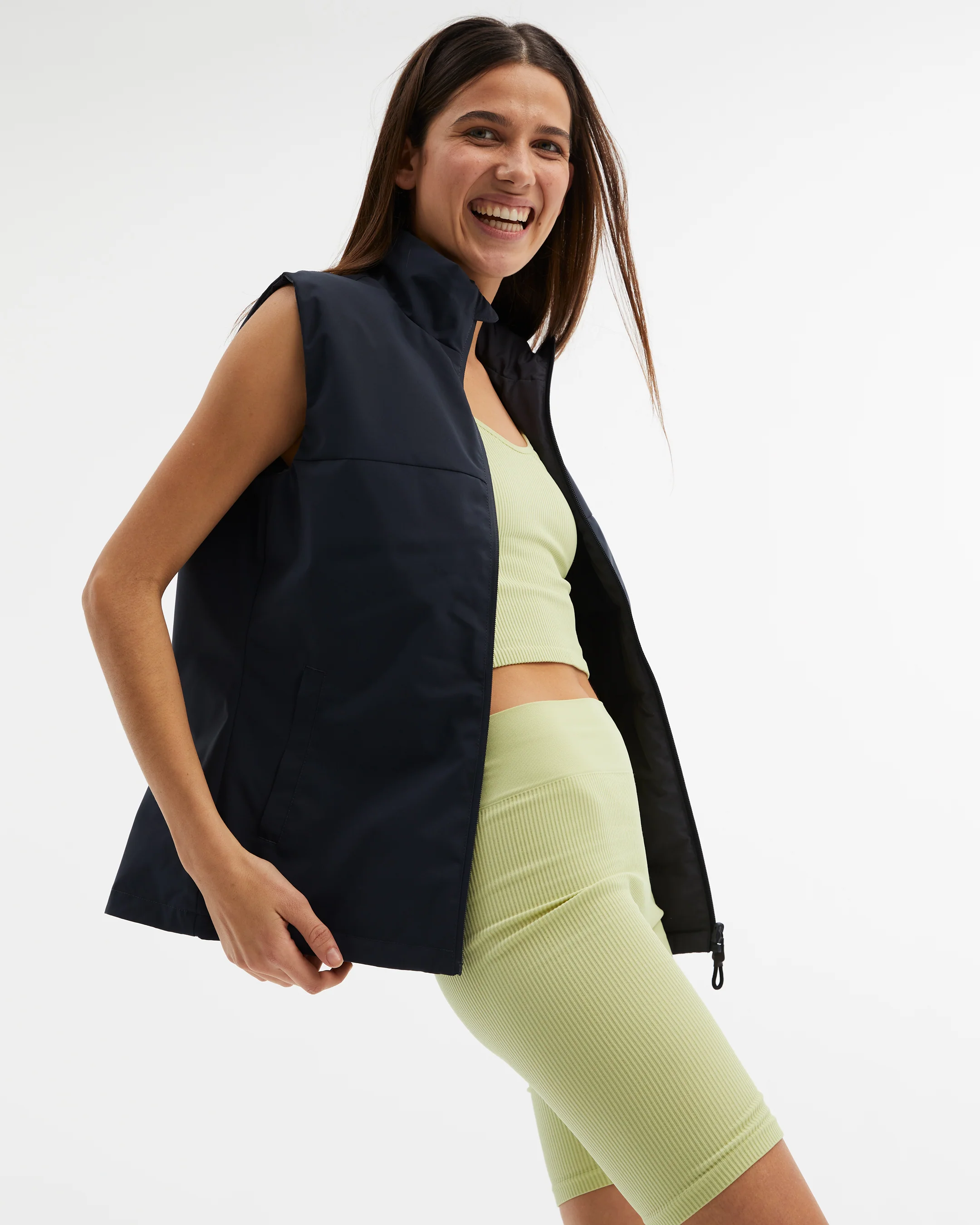 Women's NS40 Light Jacket Night Blue - Image 4