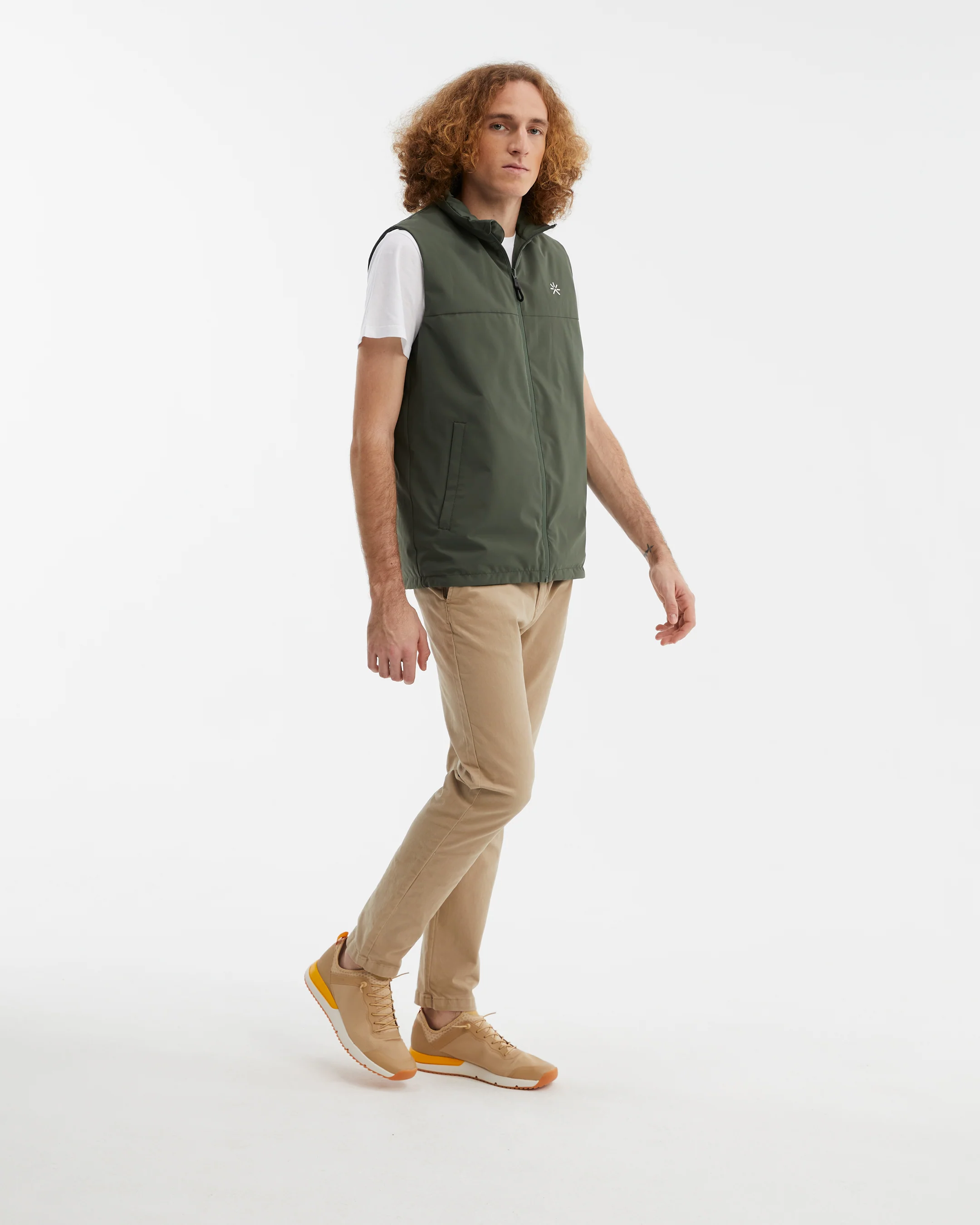 Men's NS40 Reversible Vest Clover Green - Image 2