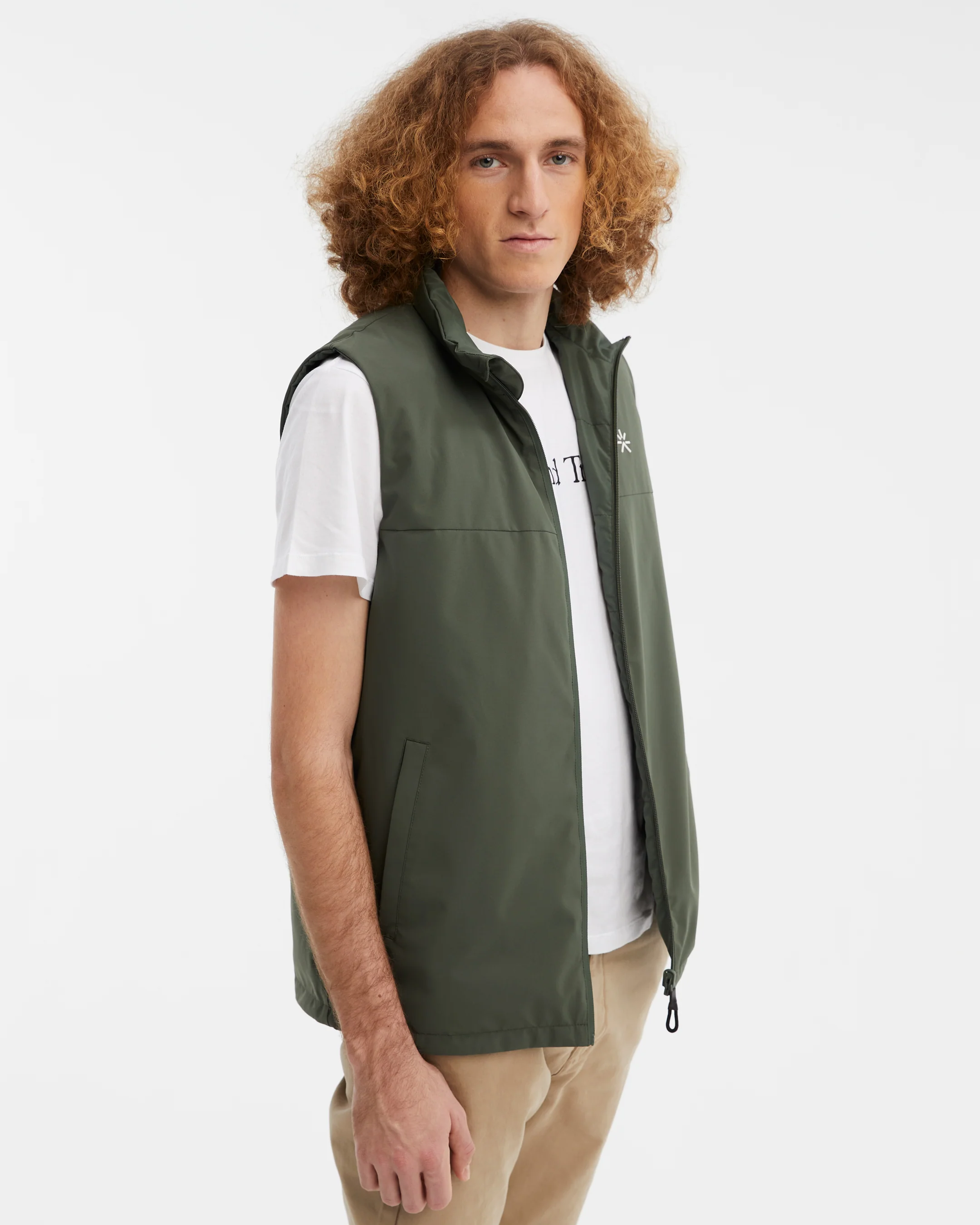 Men's NS40 Reversible Vest Clover Green - Image 3