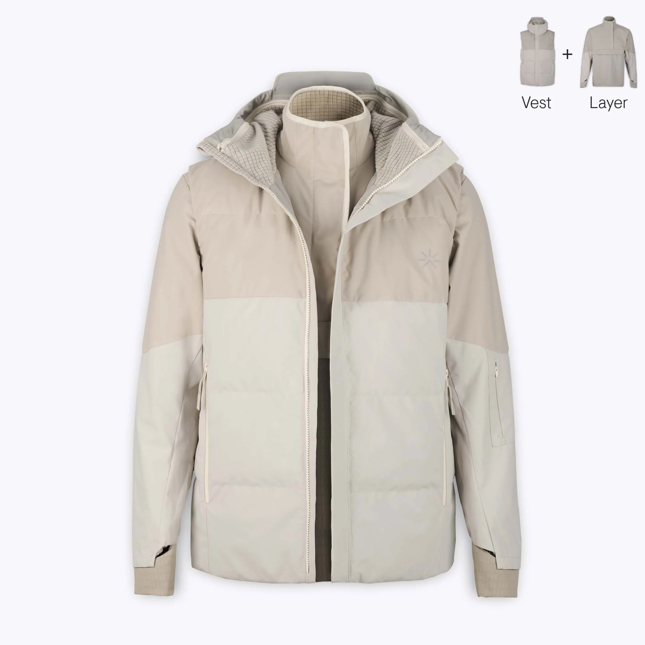 NS60 Jacket Walnut Sand