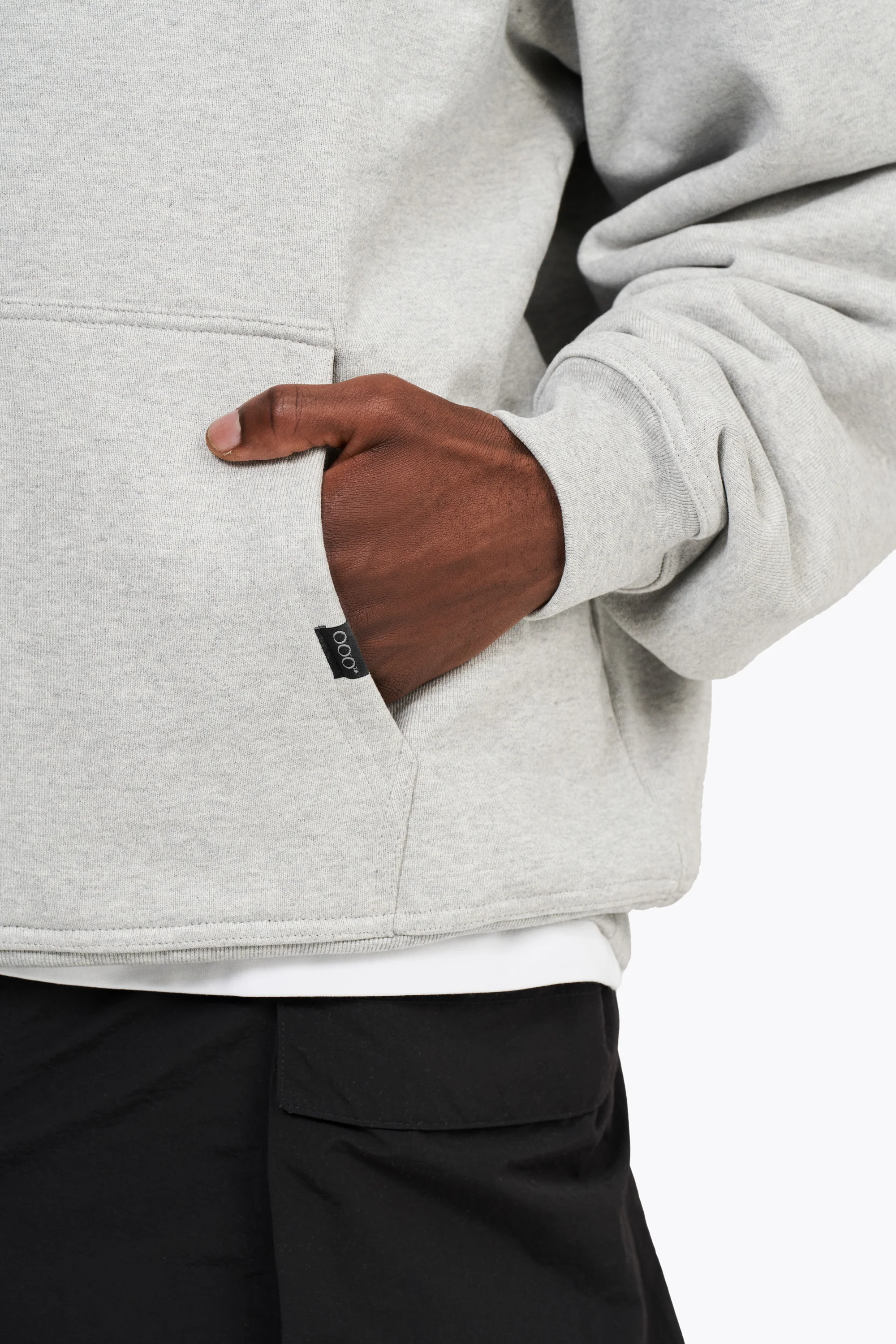 OOO Core Hoodie Light Grey - Image 6
