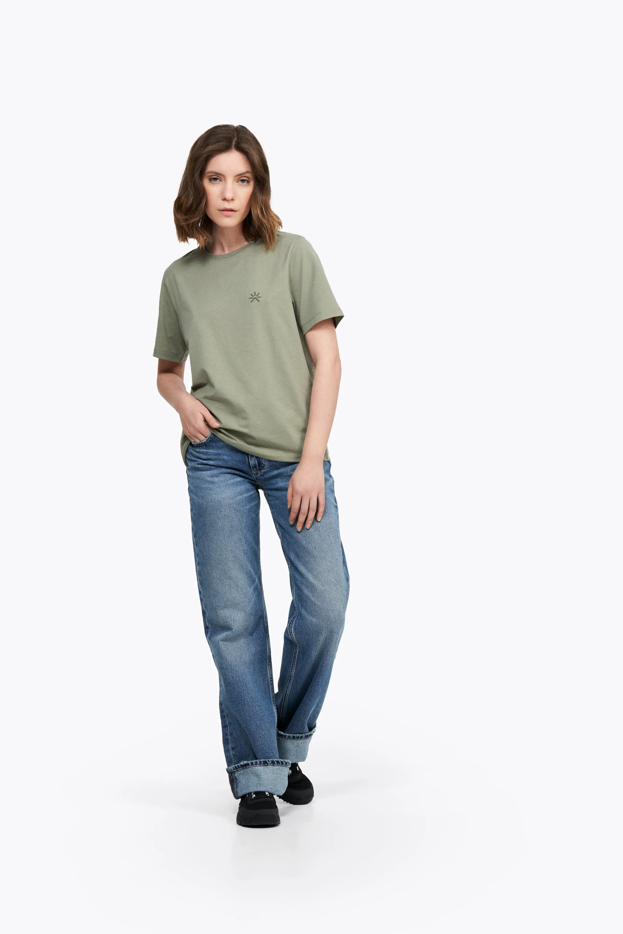 ProTravel Tee SS Foggy Green Women - Image 3