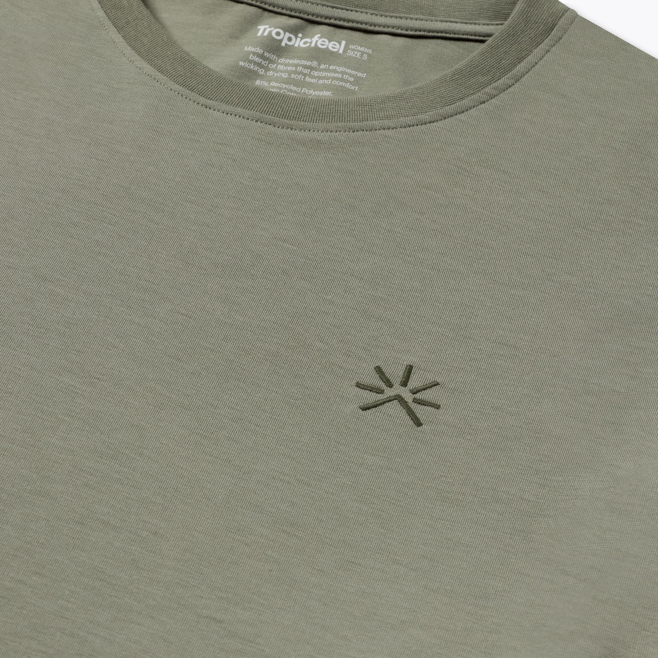ProTravel Tee SS Foggy Green Women - Image 6