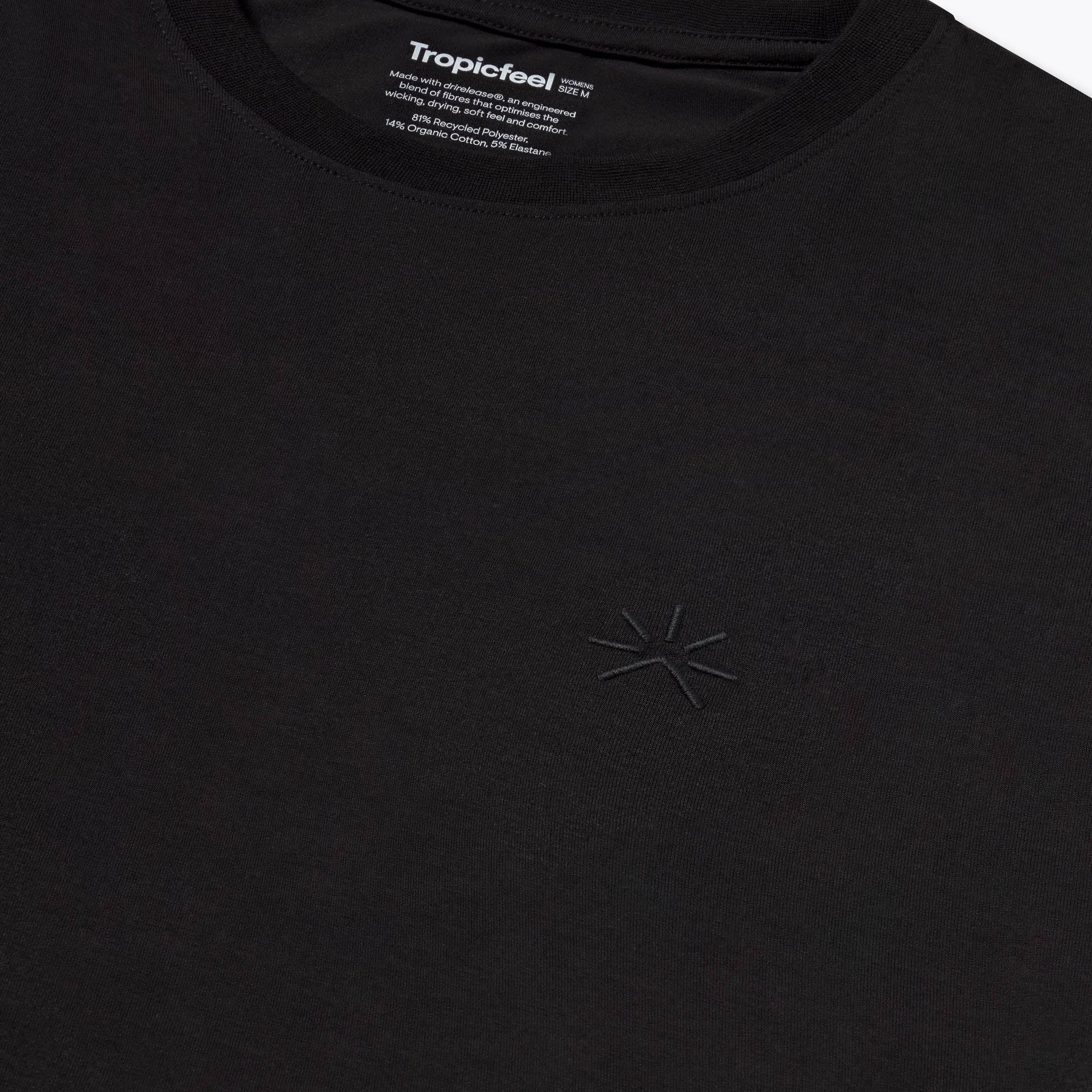 Women's ProTravel Tee SS All Black - Image 3