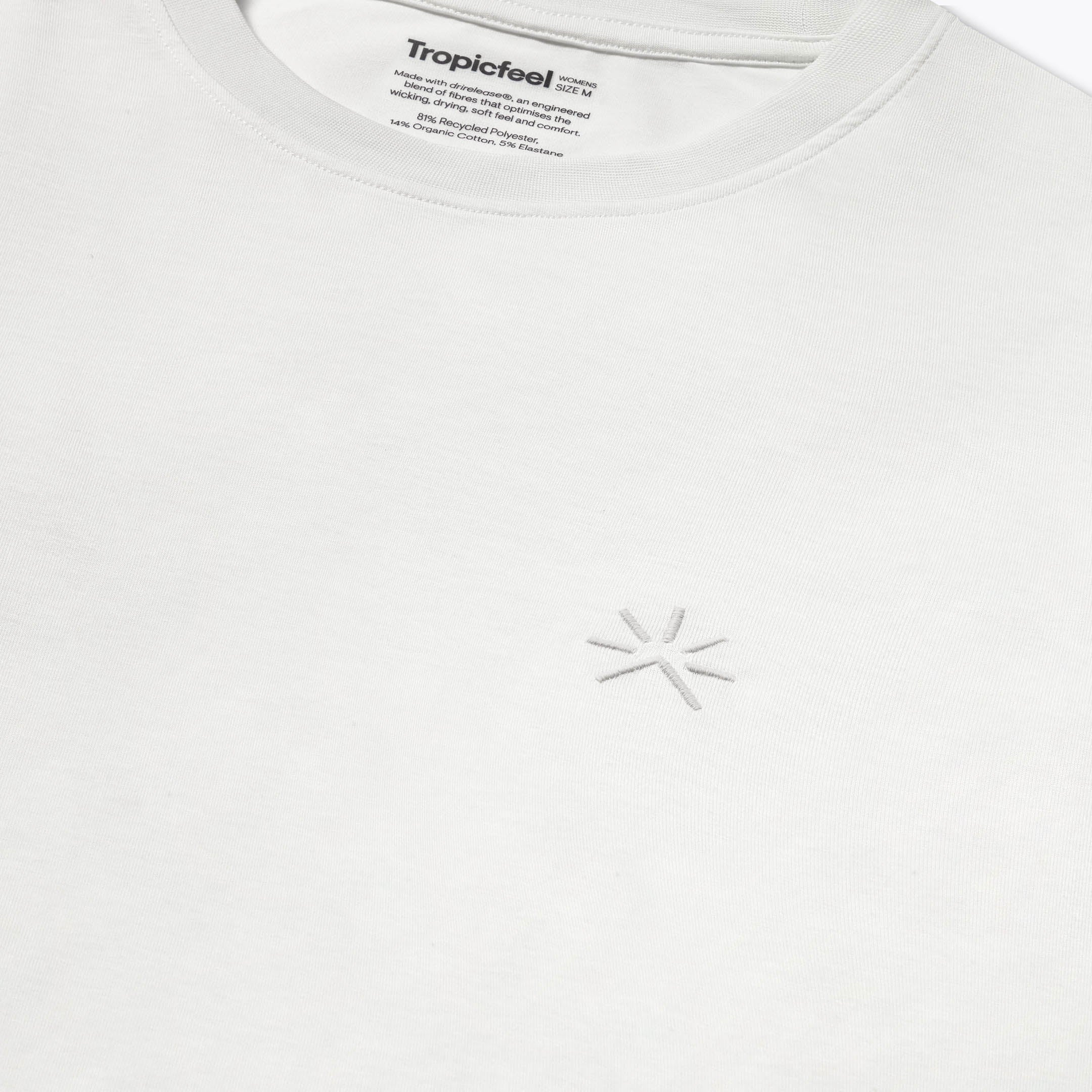 Women's ProTravel Tee SS Onyx White - Image 3