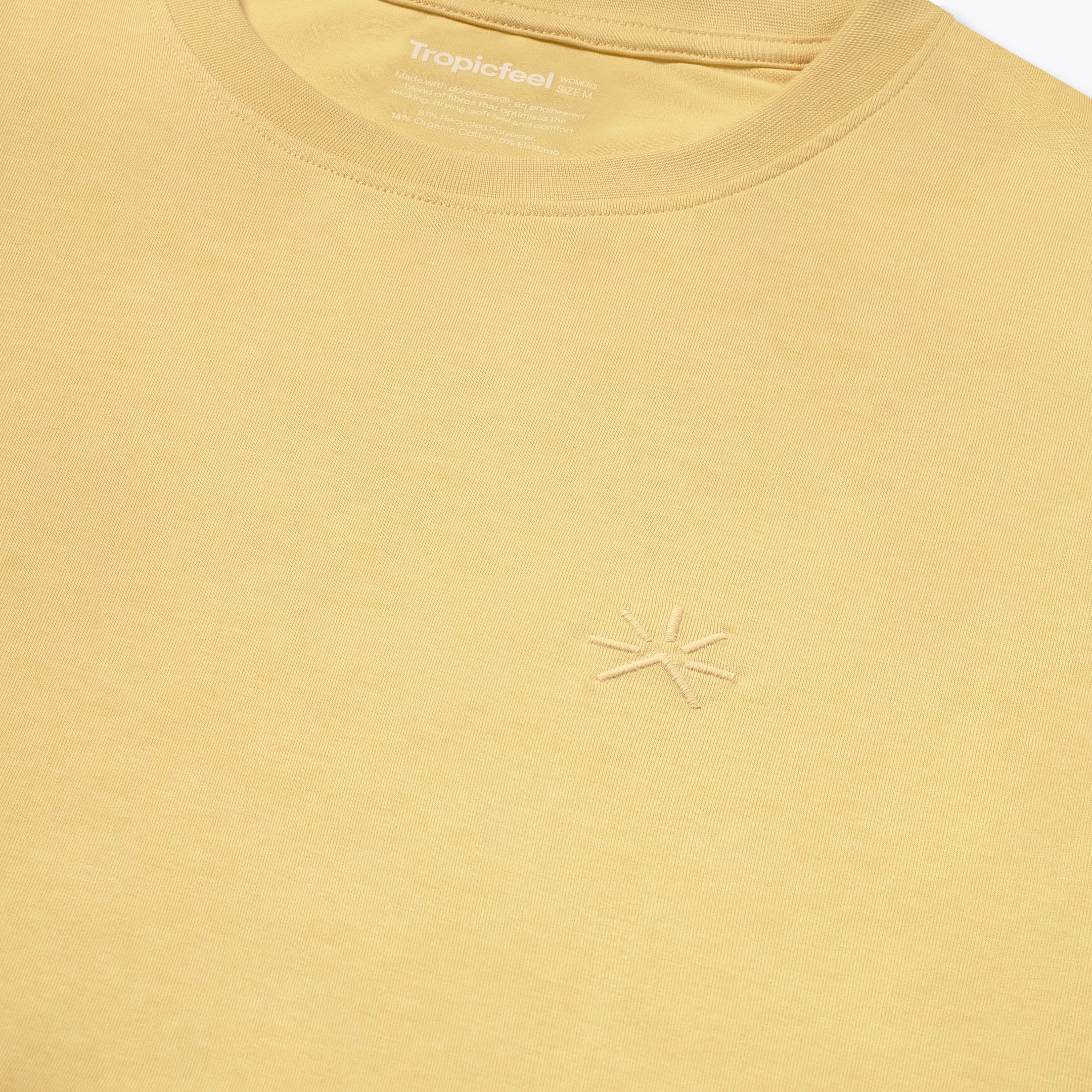 Women's ProTravel Tee SS Pastel Yellow - Image 3