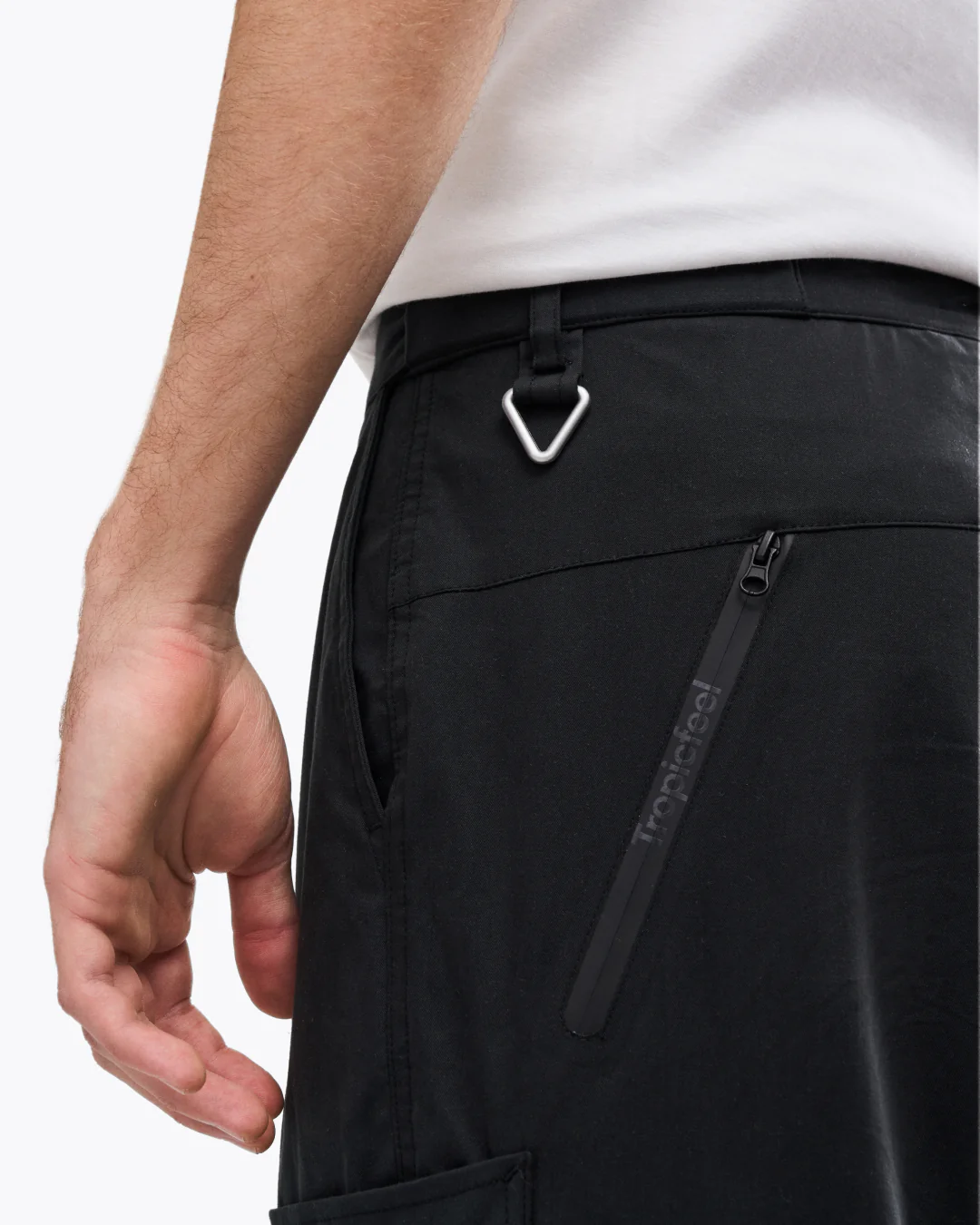 Men's ProTravel Zip-off Pant All Black - Image 15