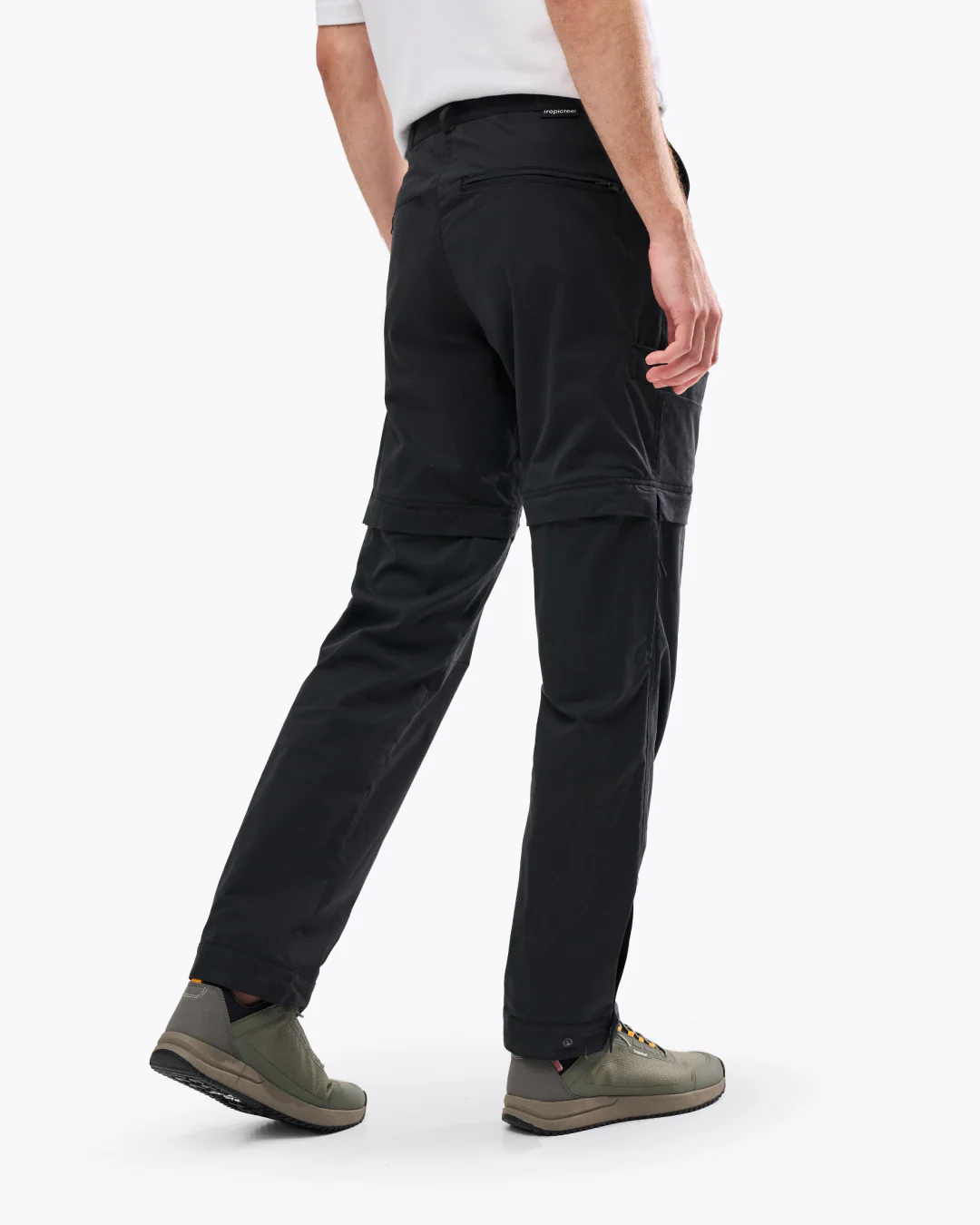 Men's ProTravel Zip-off Pant All Black - Image 7