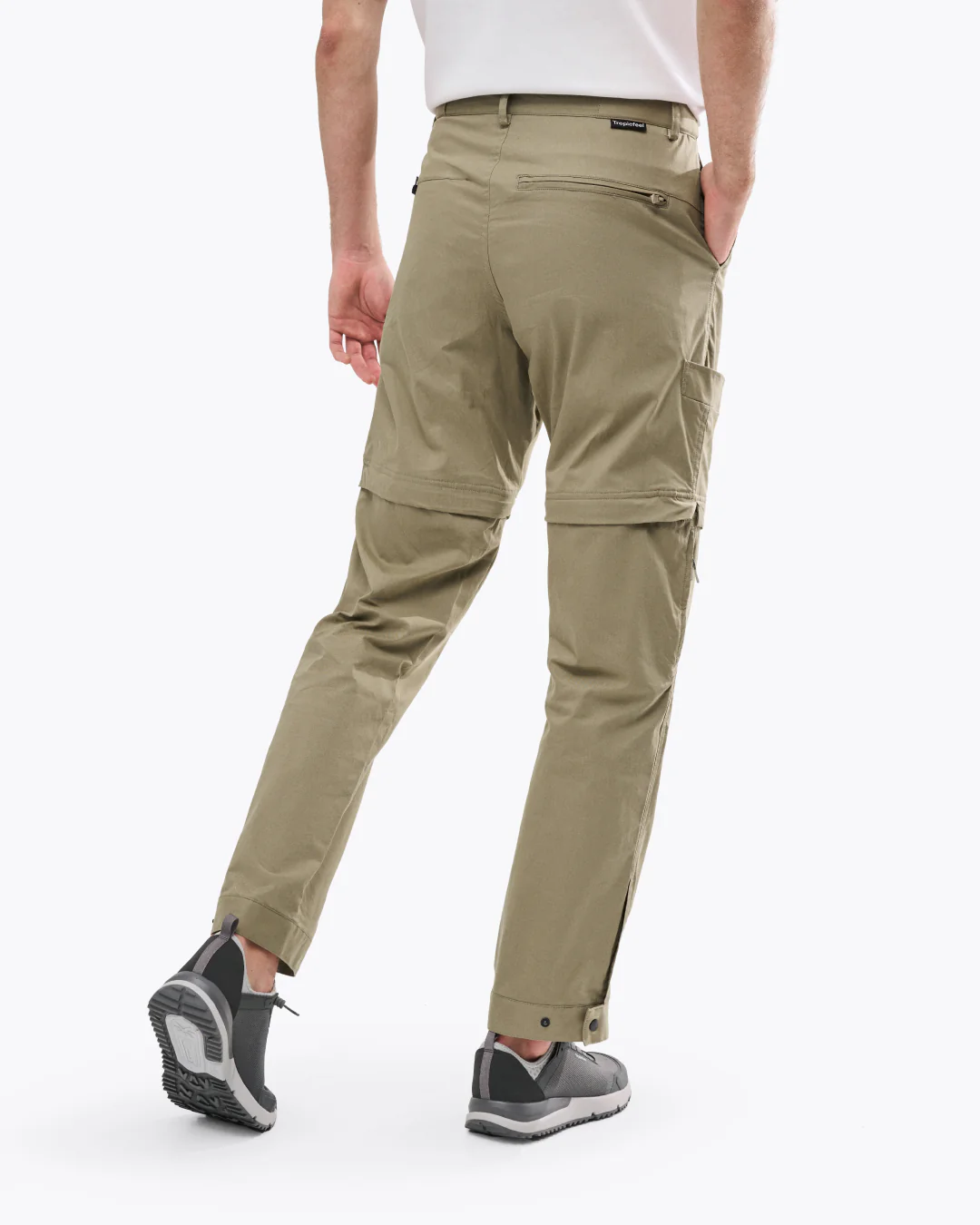 Men's ProTravel Zip-off Pant Sage Khaki - Image 7