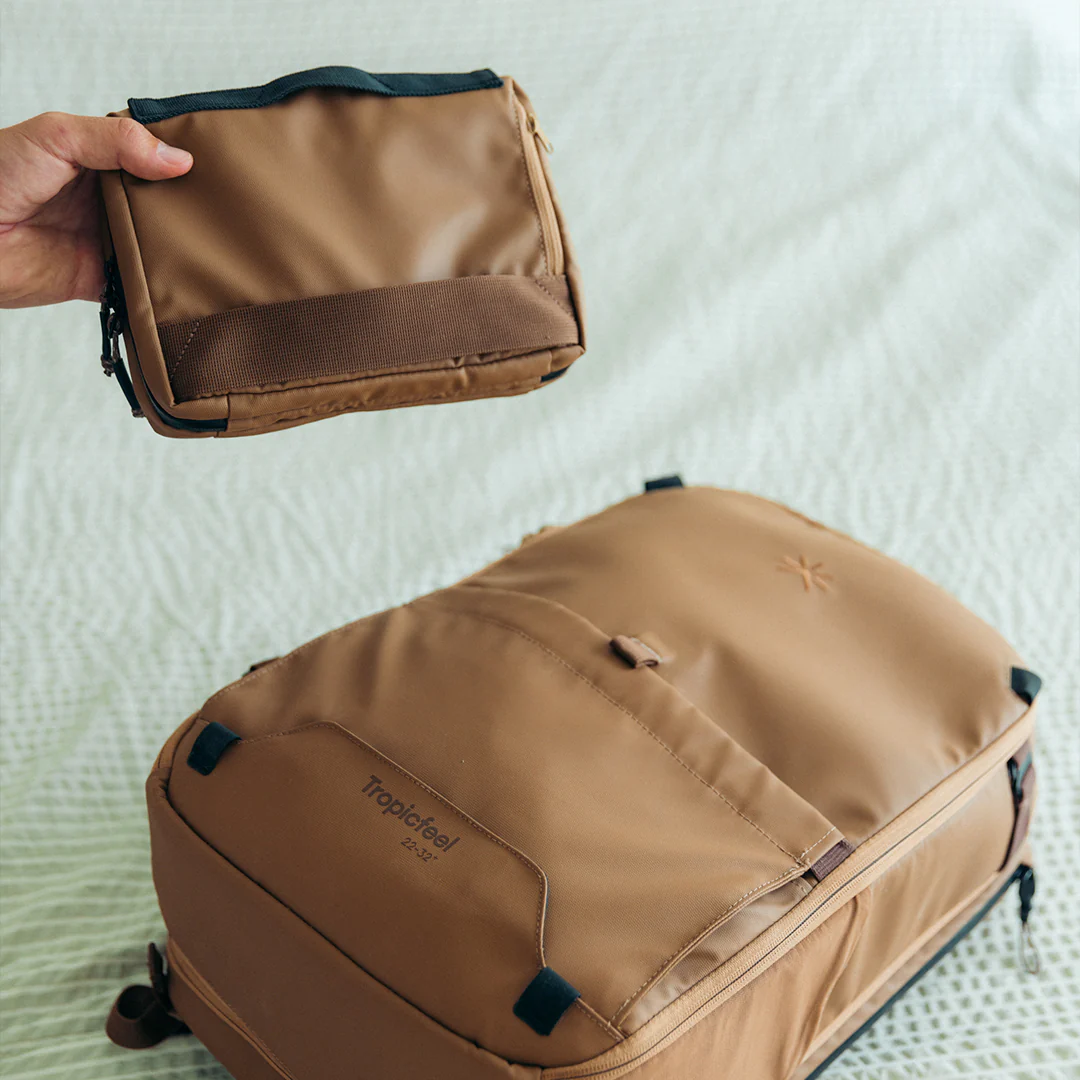 SEE Toiletry Bag Desert Brown - Image 7