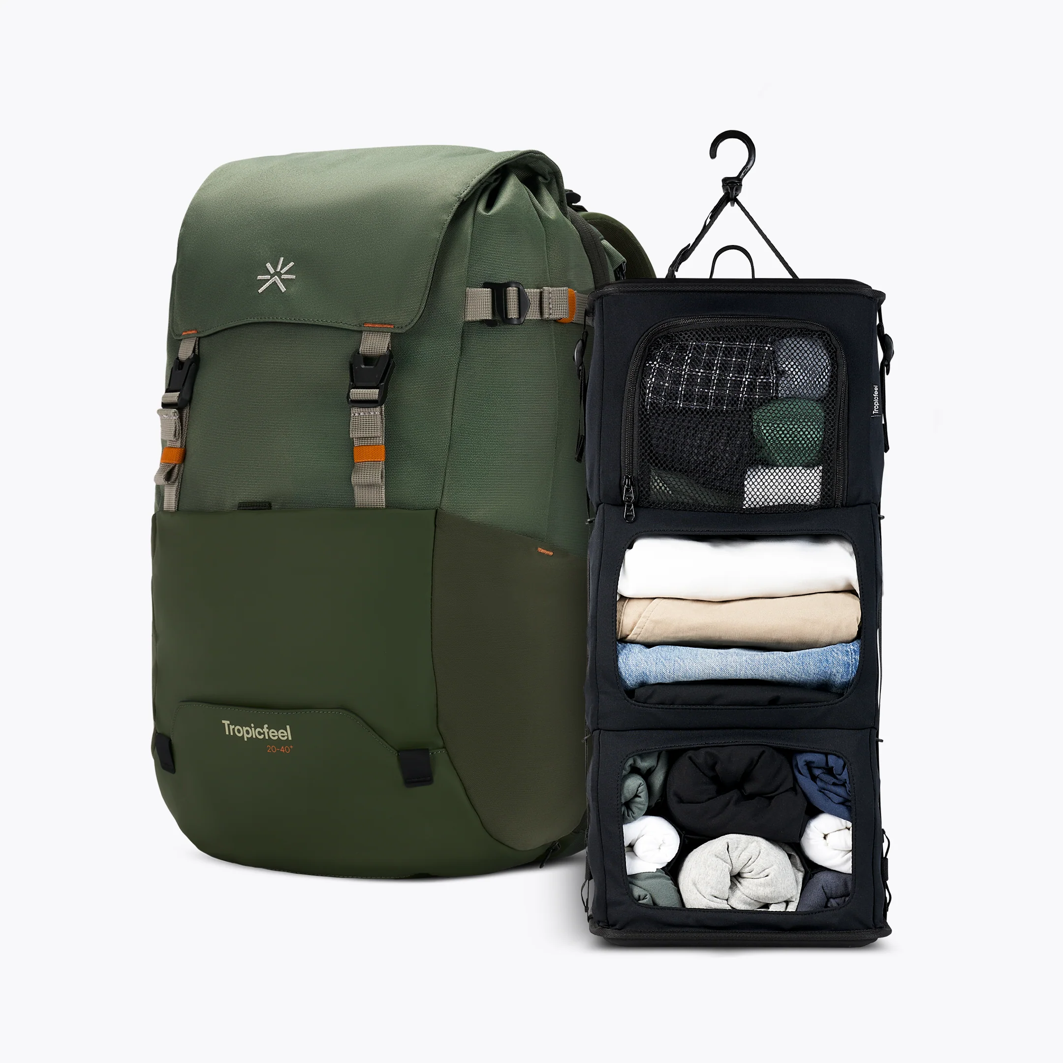 Shell Travel Pack Bronze Green