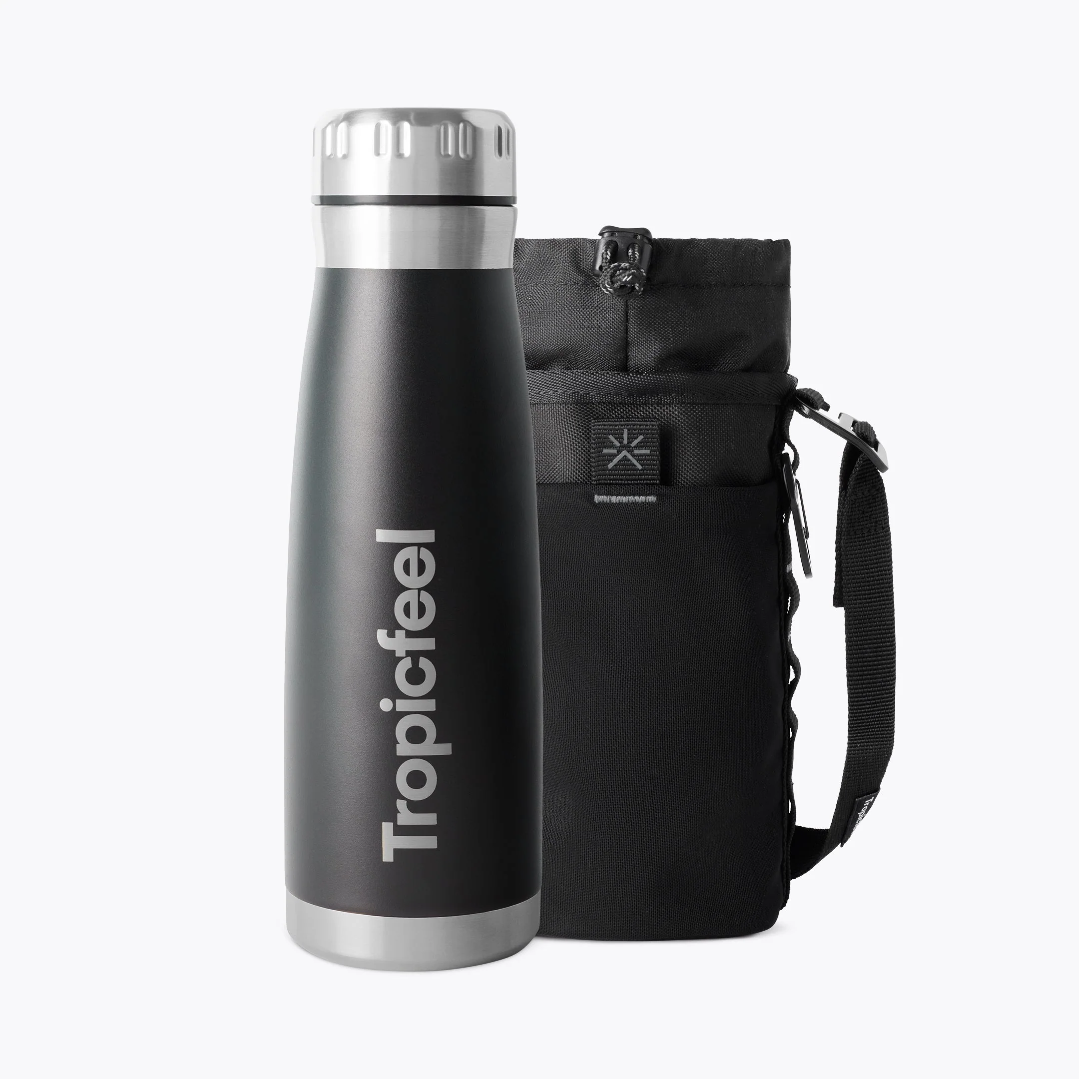 SIP Bottle + Daypack Core Black