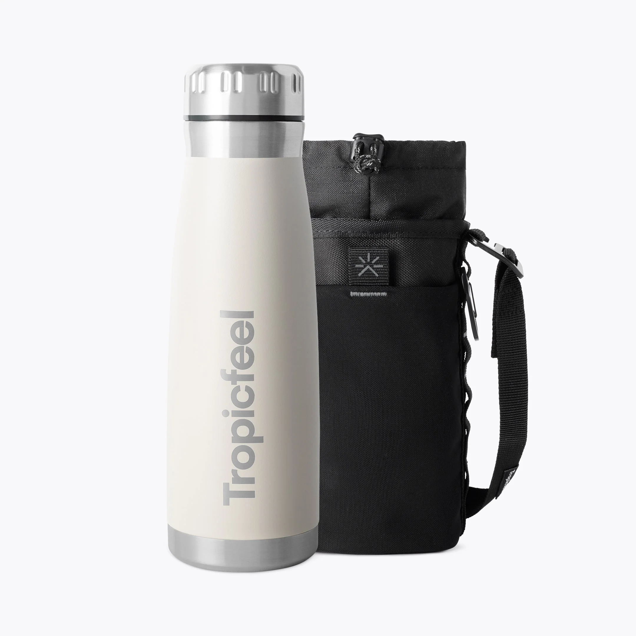 SIP Bottle + Daypack White Sand