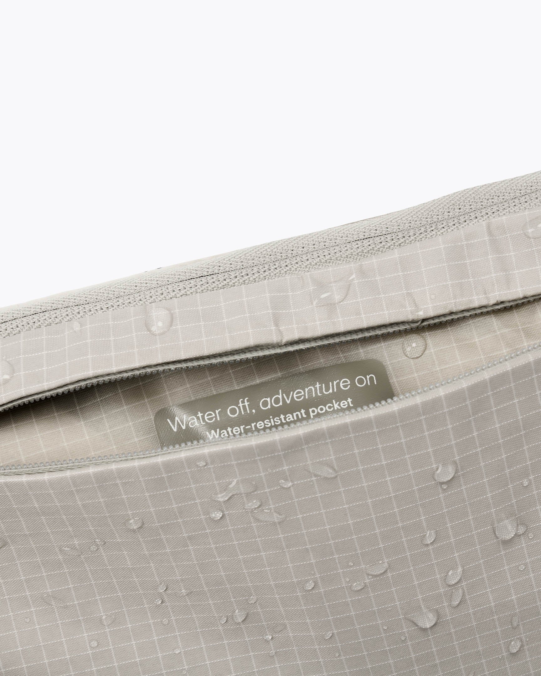 Twig Sling Bag Silver Cream - Image 4