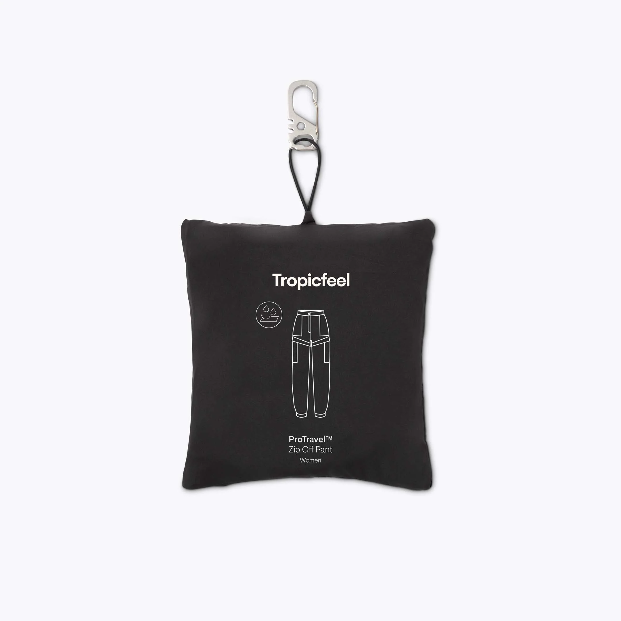 Women's Zip-Off Pant All Black - Image 7